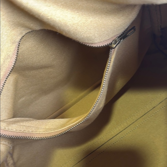 Vintage Denim Celine Blue and Gray Boston style bag with Monogram Design 10x12x6 - Picture 15 of 16